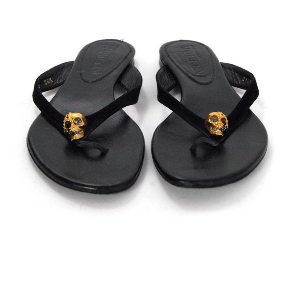 ALEXANDER MCQUEEN Skull Sandals